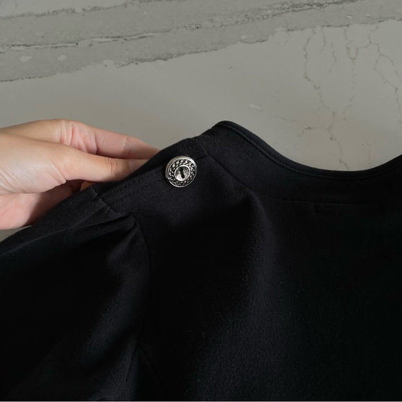 Cropped Jacket With Buttons Sz S - Picture 8 of 8